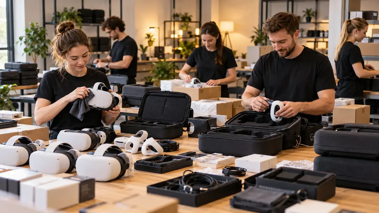 Wir betreiben Valmorto als vollständigen VR-Heimservice. Wir betreiben Valmorto als vollständigen VR-Heimservice.
