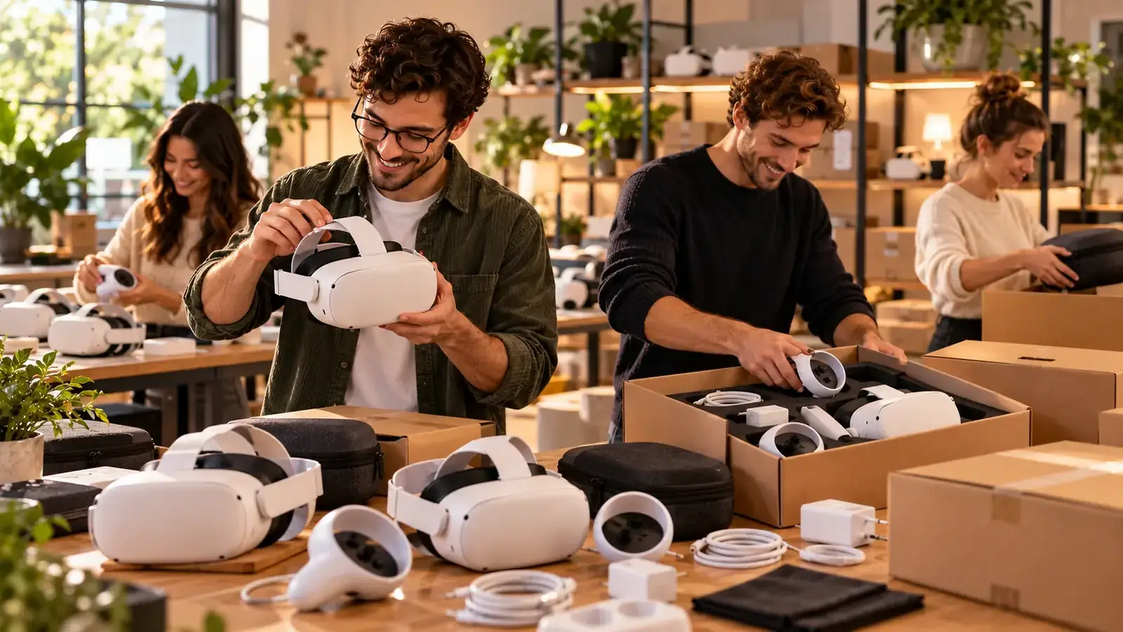 Valmorto ist unser Service-Modell: Wir bereiten VR-Komplettsets vor und machen daraus einen klar geführten Heimservice.